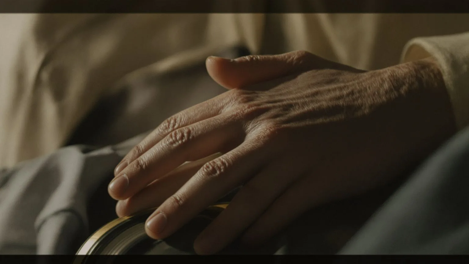 Image for section: A body-first practice for tonight when your mind will not stop