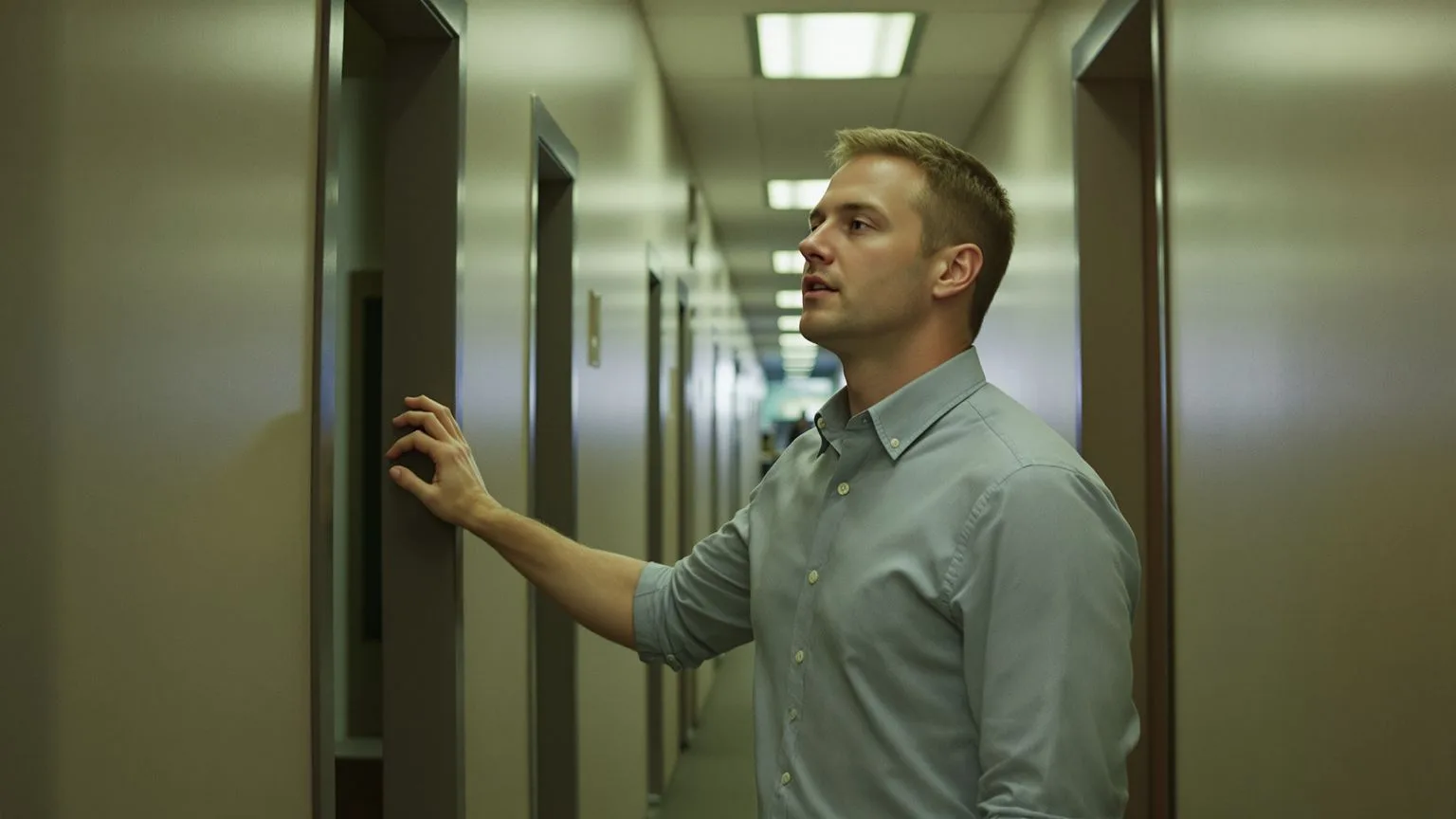 Man leaning forward in conversation at café table showing what changes after emotional validation in real moments